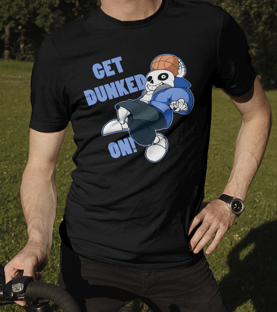 Sans Undertale Get Dunked On Basketball T-Shirt