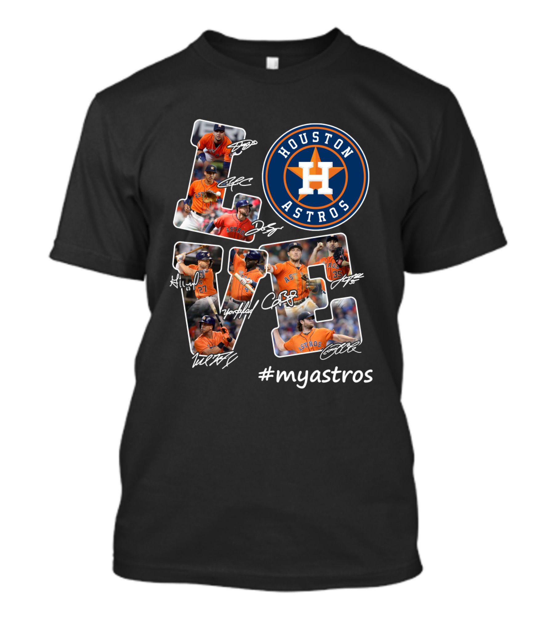 Houston Astros LOVE #myastros T-Shirt
