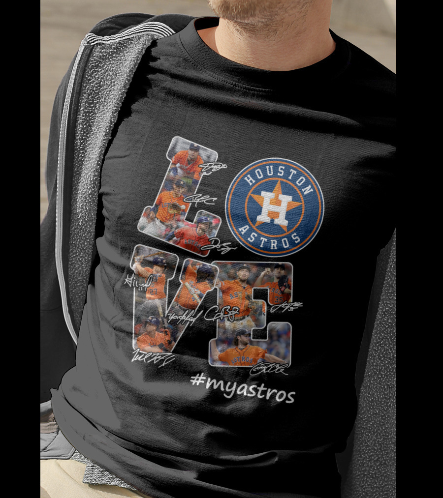 Houston Astros LOVE #myastros T-Shirt