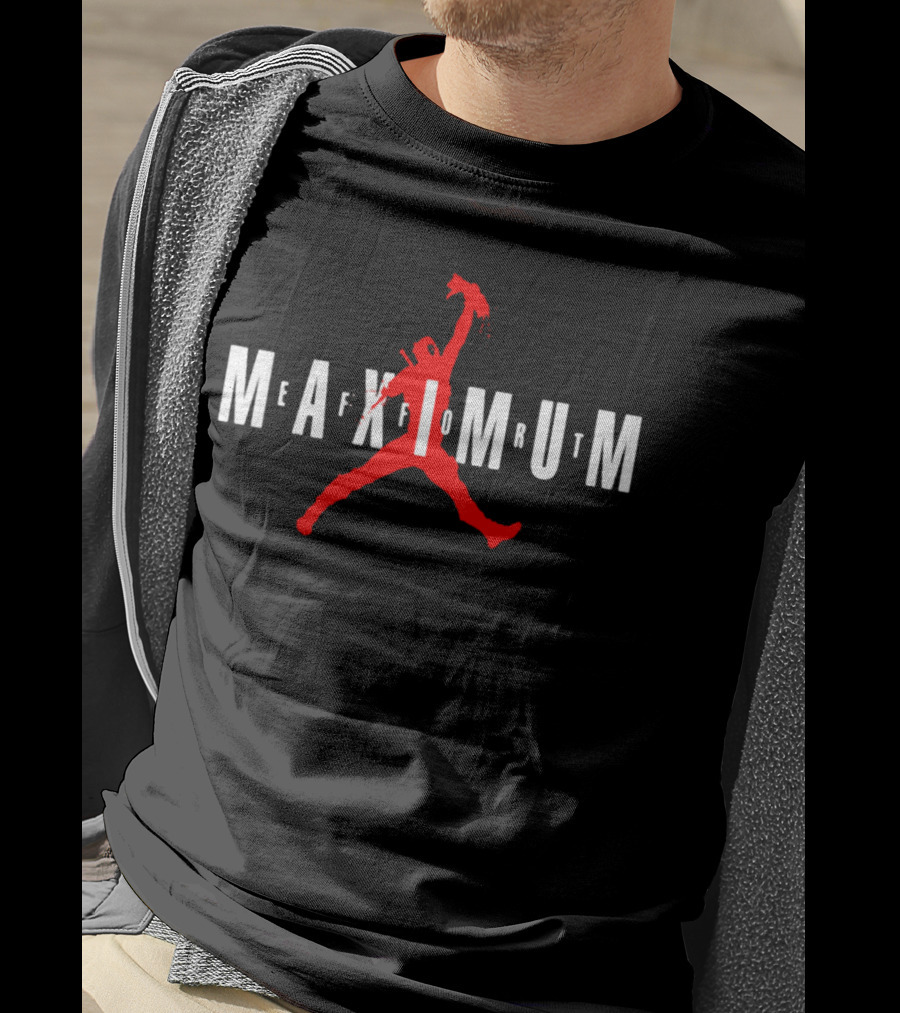 Deadpool Maximum Parody Jumpman T-Shirt