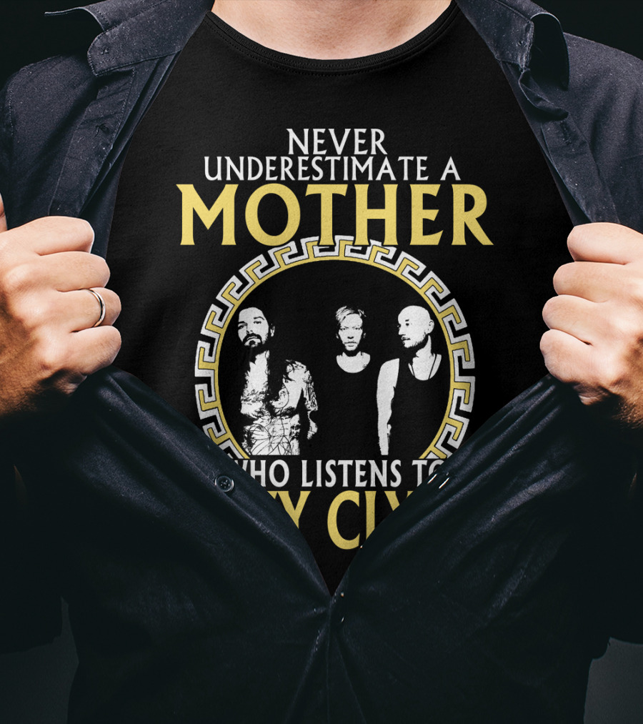 Never Underestimate A Mother Who Listens To Biffy Clyro T-Shirt