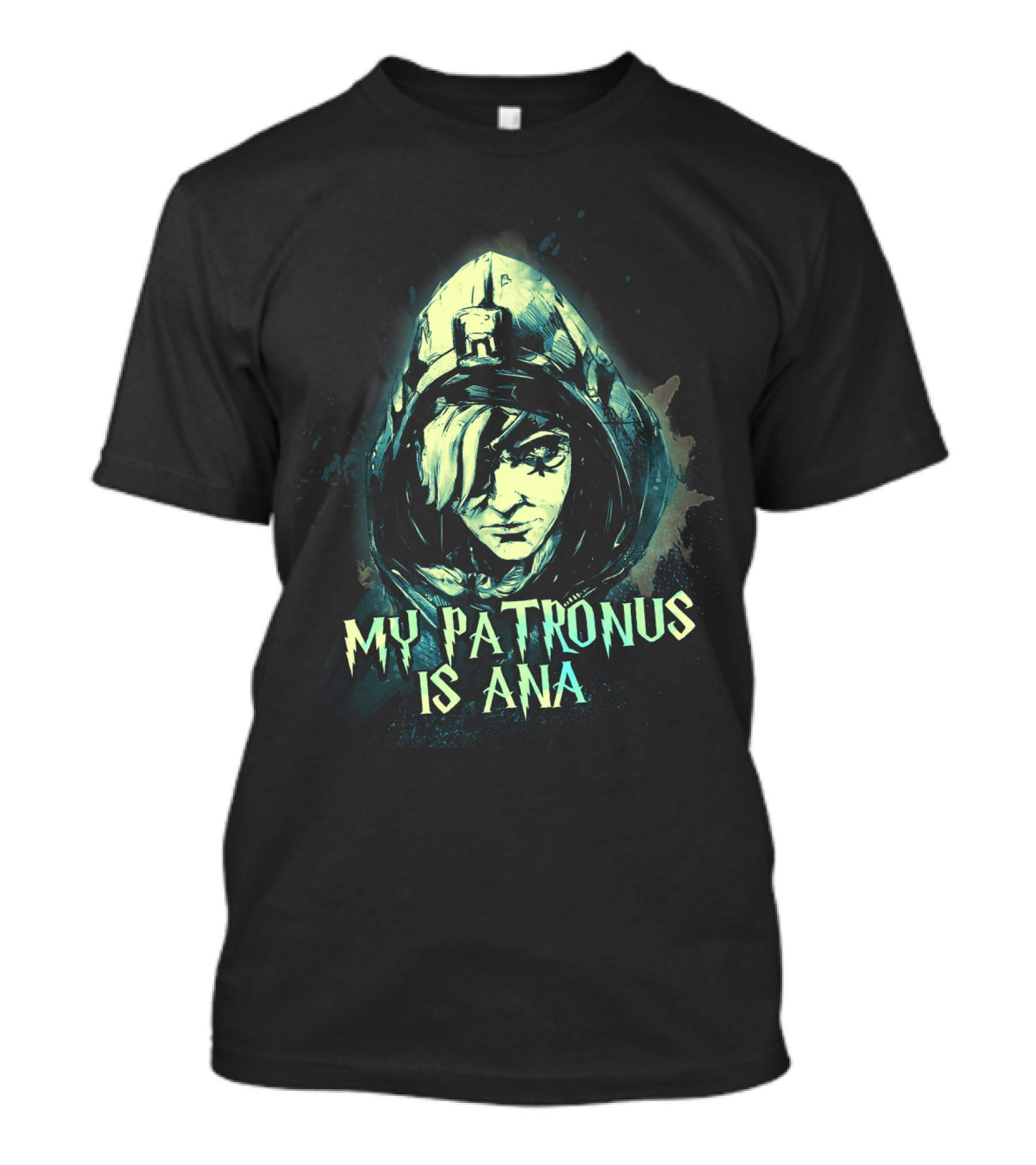 Overwatch My Patronus Is Ana Hoodie Character T-Shirt