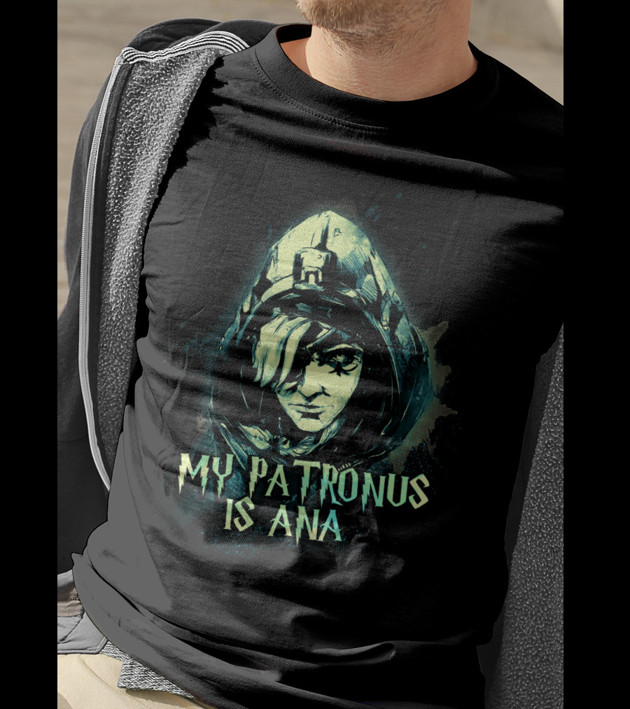 Overwatch My Patronus Is Ana Hoodie Character T-Shirt