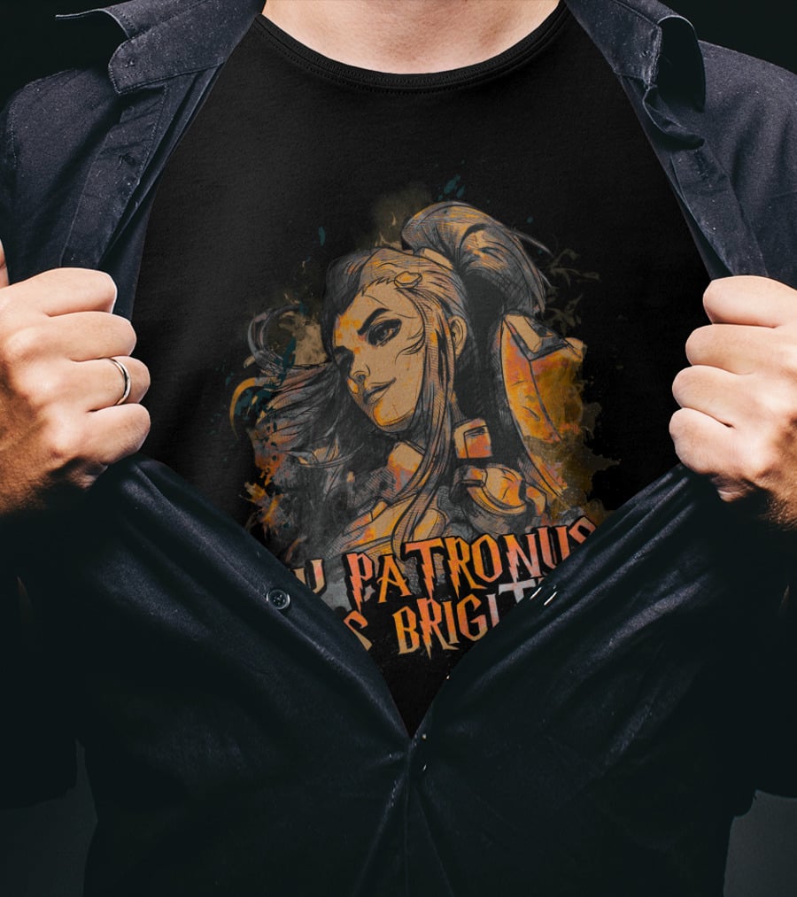 My Patronus Is Brigitte Overwatch Character T-Shirt