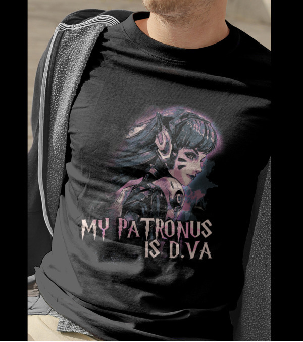 Game Overwatch D.Va My Patronus Is D.Va Fan T-Shirt