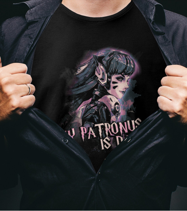 Game Overwatch D.Va My Patronus Is D.Va Fan T-Shirt