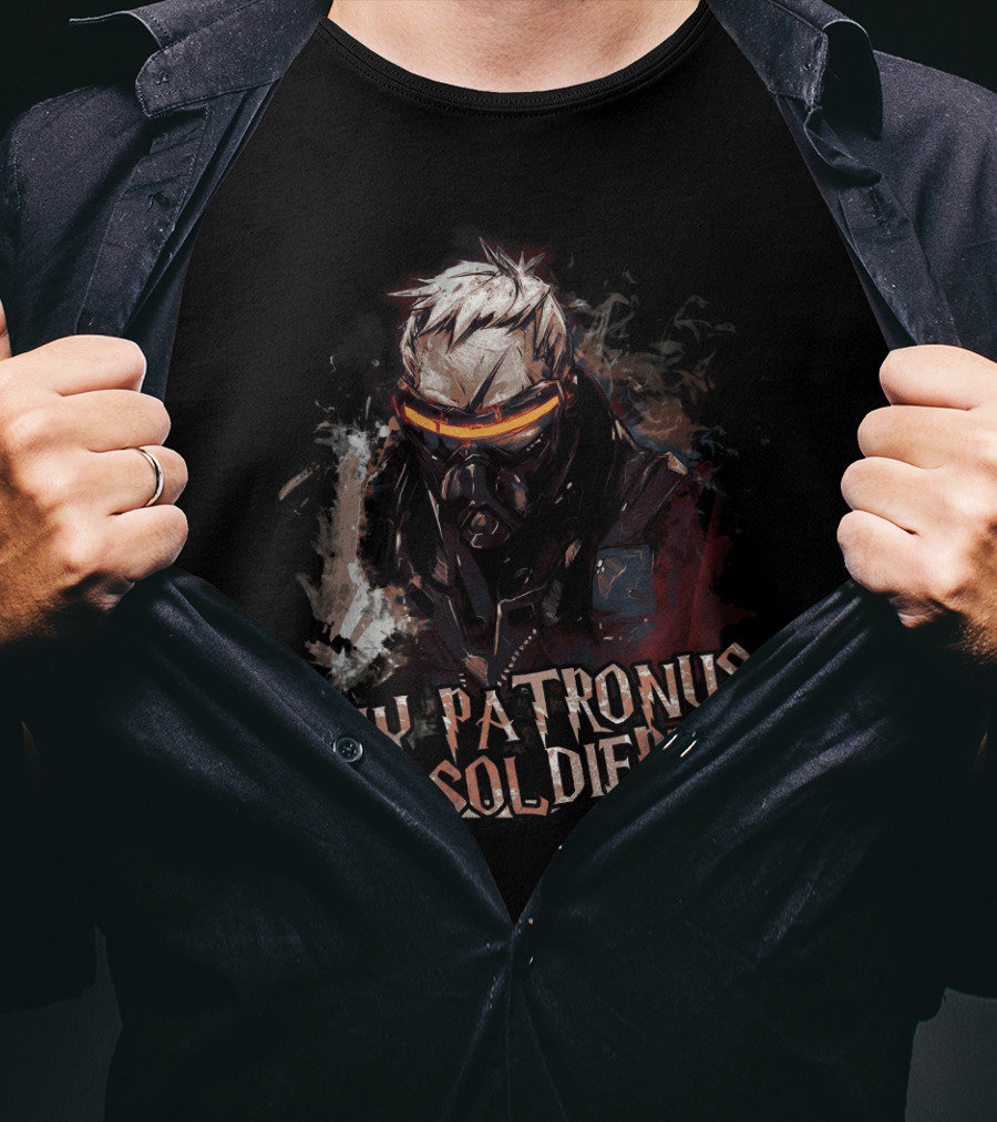 Game Overwatch Soldier76 My Patronus Is Soldier76 T-Shirt
