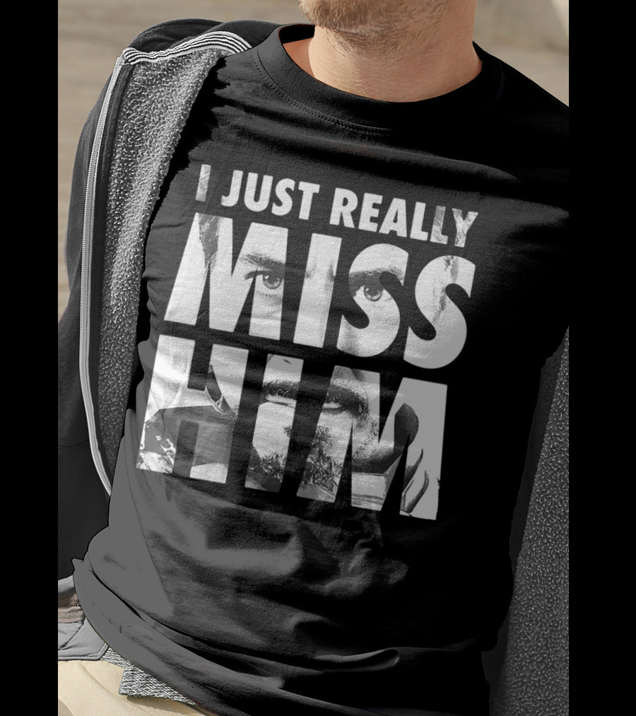 I Just Really Miss Him Tony Stark Tribute Marvel T-Shirt