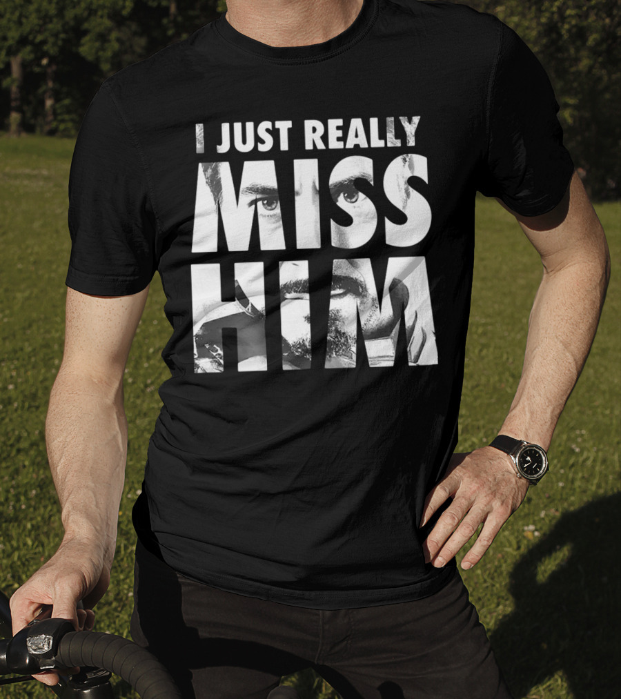 I Just Really Miss Him Tony Stark Tribute Marvel T-Shirt