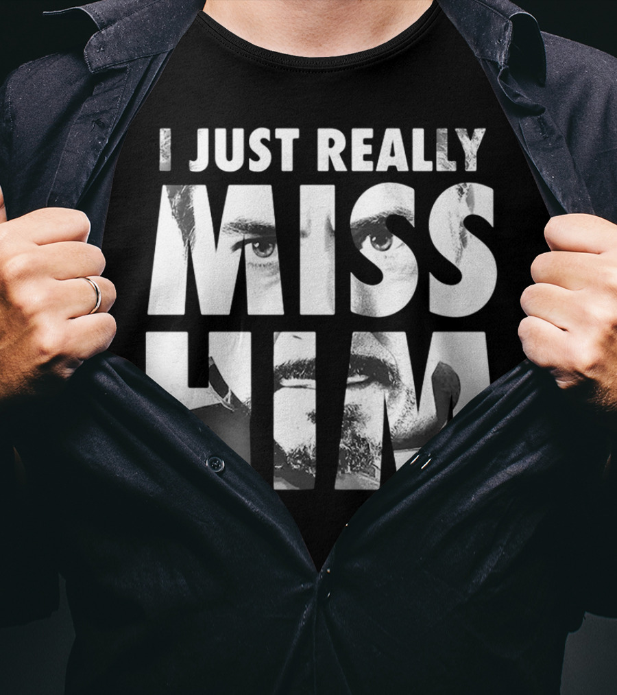I Just Really Miss Him Tony Stark Tribute Marvel T-Shirt