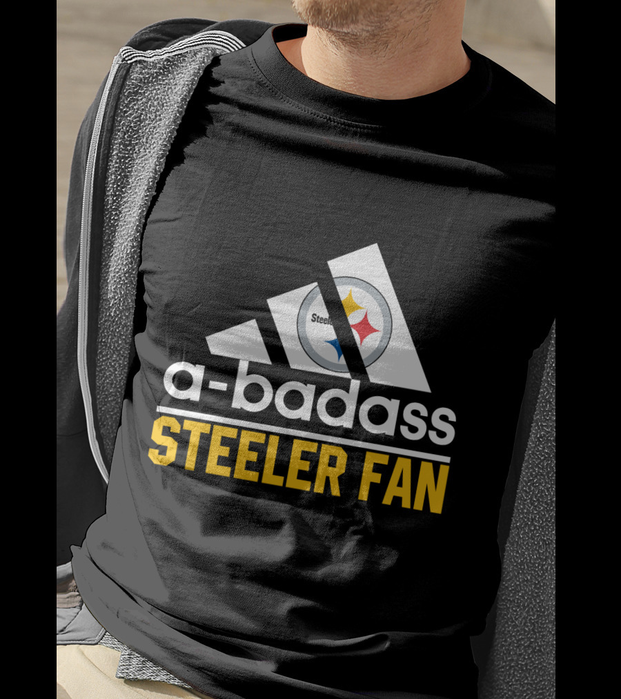 A-Badass Steeler Fan Pittsburgh Steelers T-Shirt