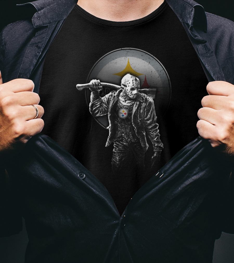 Pittsburgh Steelers Masked Character With Axe T-Shirt