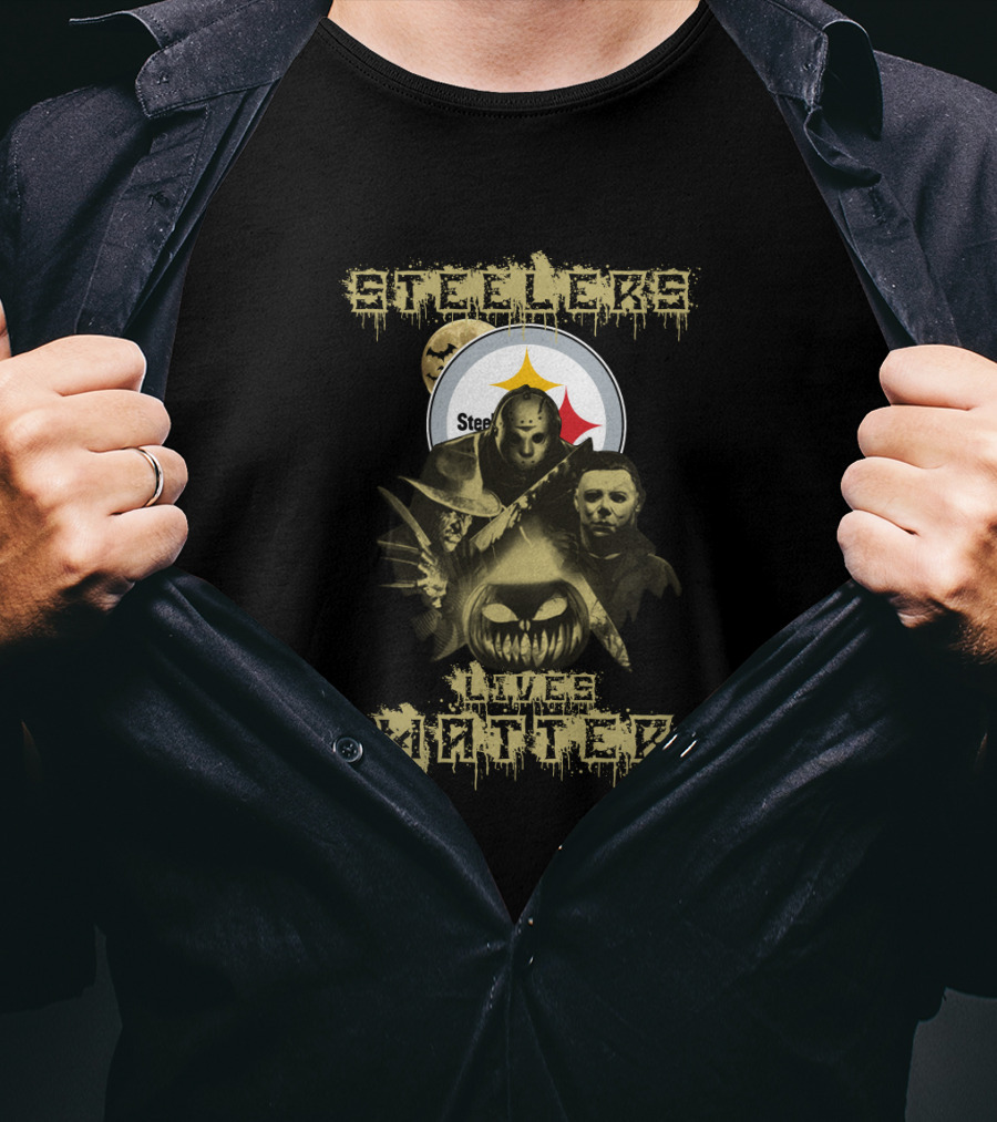 Steelers Lives Matter Pittsburgh Steelers T-Shirt