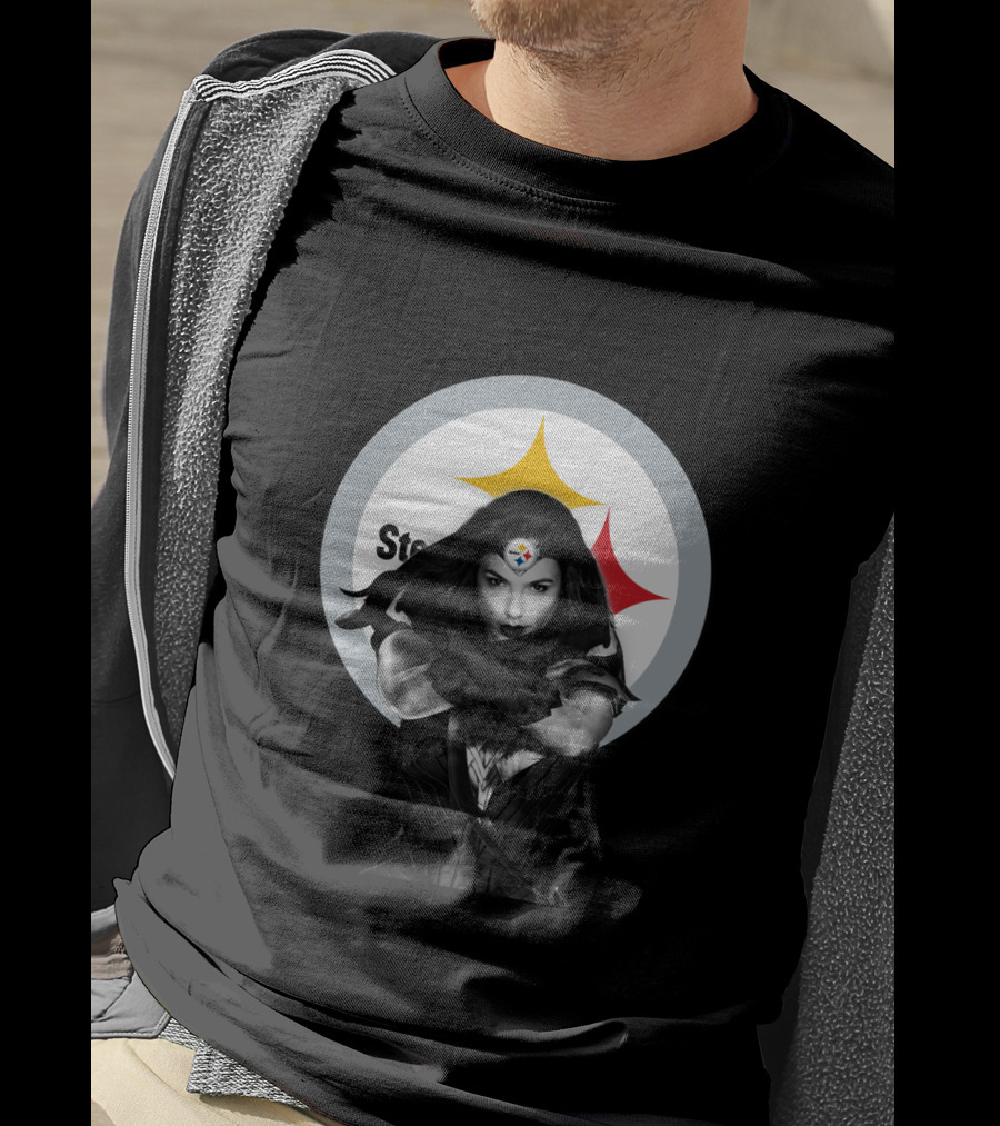 Pittsburgh Steelers Warrior Icon With Steelmark T-Shirt