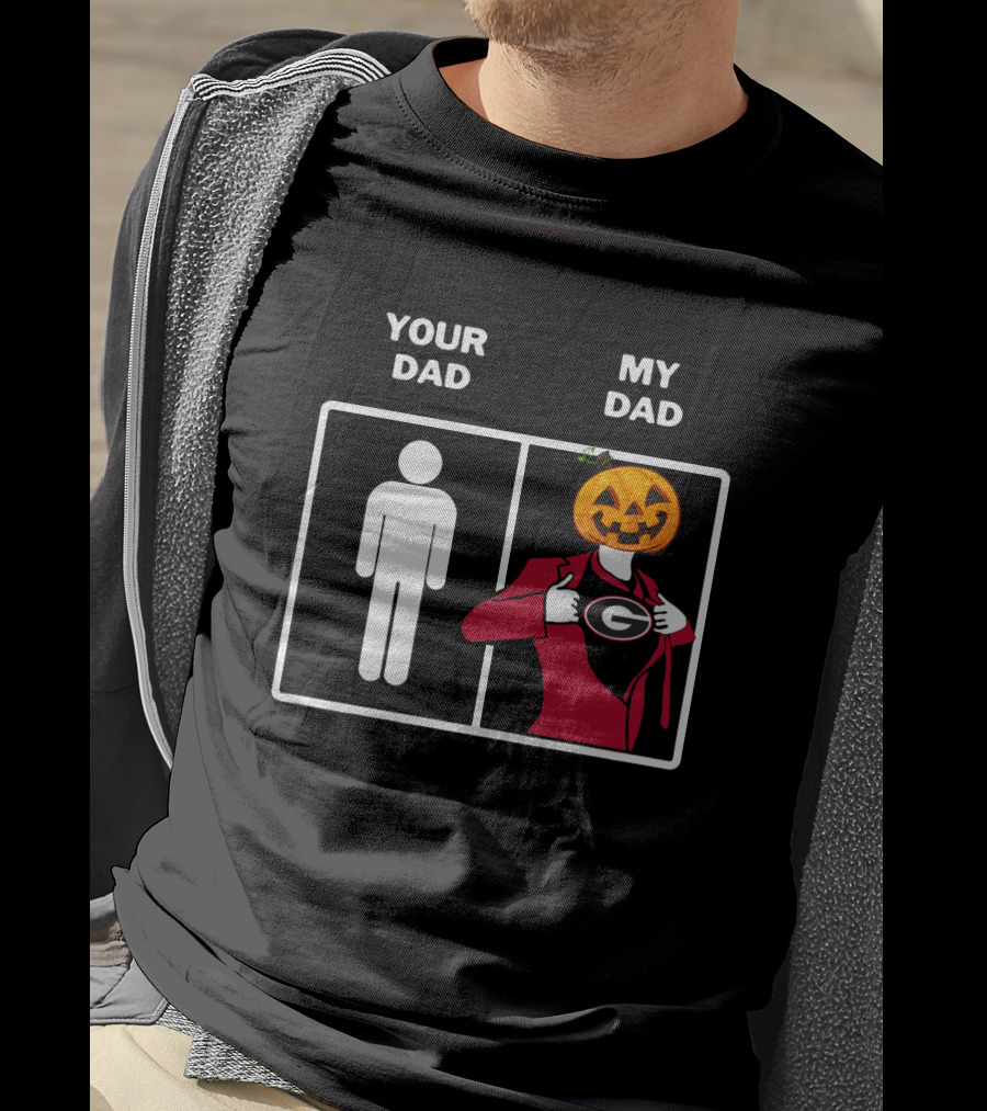 Your Dad My Dad Georgia Bulldogs Football Halloween T-Shirt