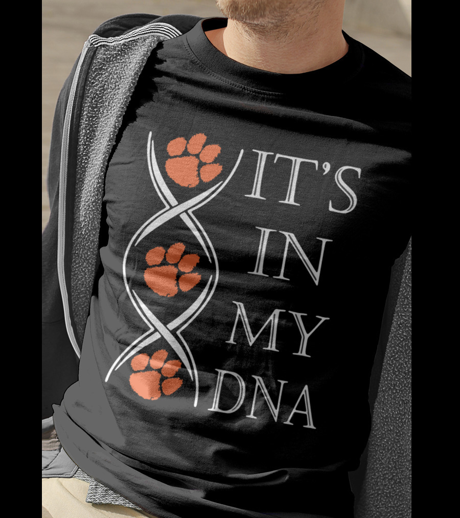 Clemson Tigers Football It's In My Dna T-Shirt