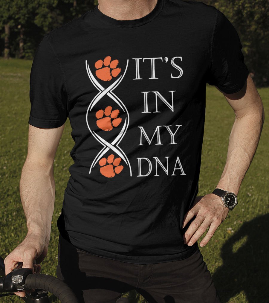 Clemson Tigers Football It's In My Dna T-Shirt