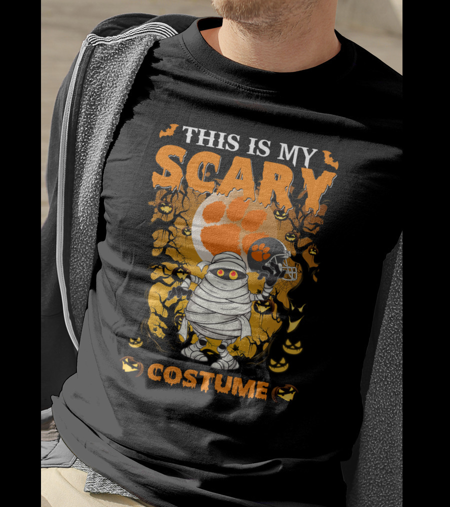 This Is My Scary Clemson Tigers Costume T-Shirt