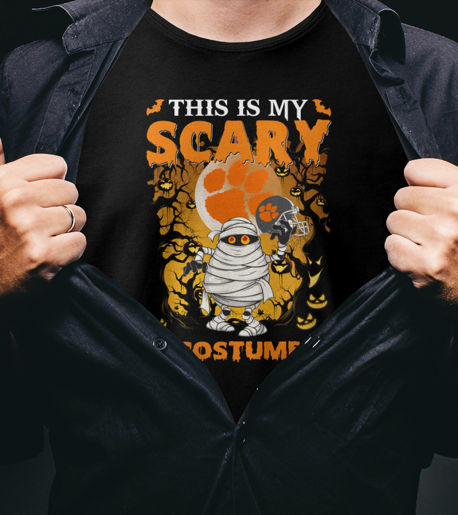This Is My Scary Clemson Tigers Costume T-Shirt