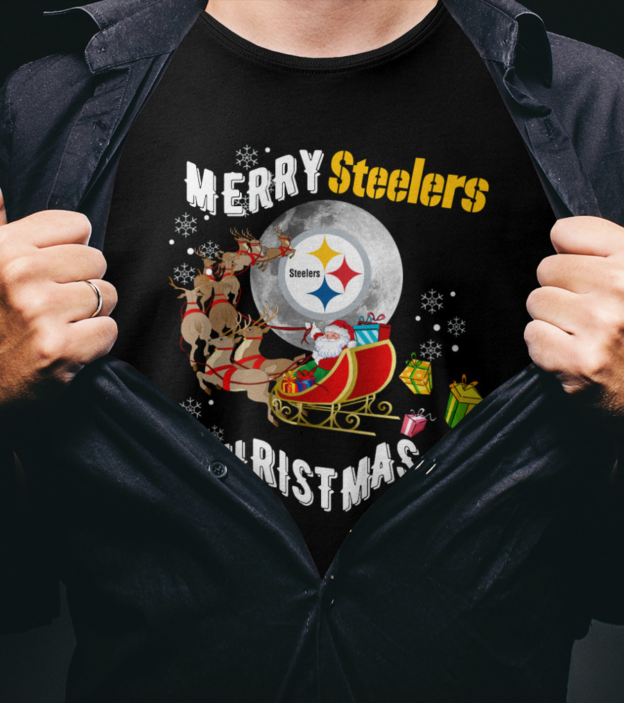 Merry Steelers Christmas T-Shirt