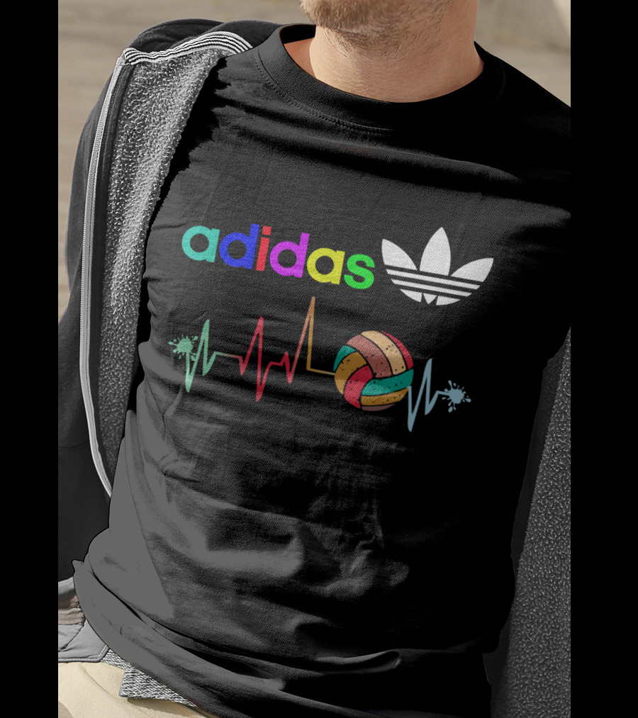 Volleyball Heartbeat Trefoil T-Shirt