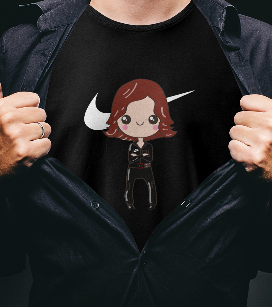 Avengers Cool Ninja Character With Hairstyle T-Shirt