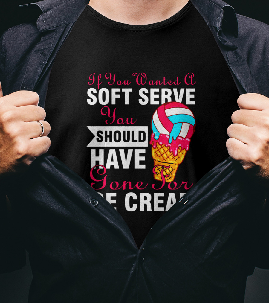 If You Wanted A Soft Serve You Should Have Gone For Ice Cream T-Shirt