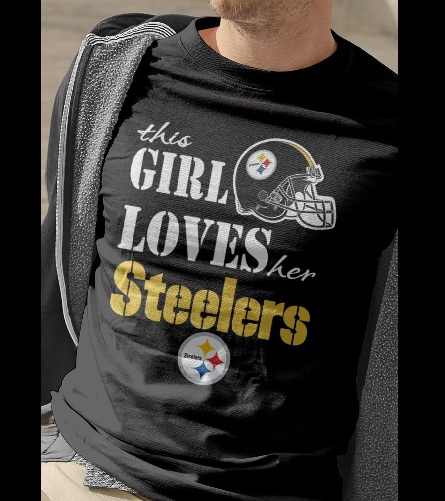 This Girl Loves Her Steelers T-Shirt