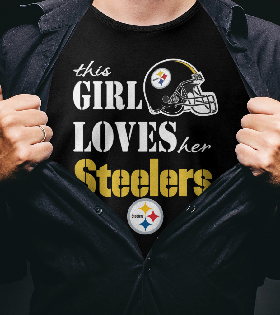 This Girl Loves Her Steelers T-Shirt