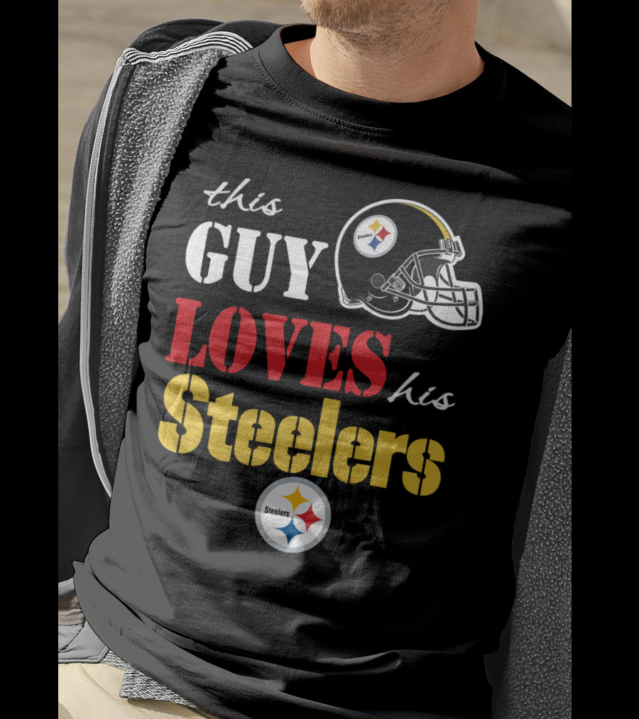 This Guy Loves His Steelers T-Shirt