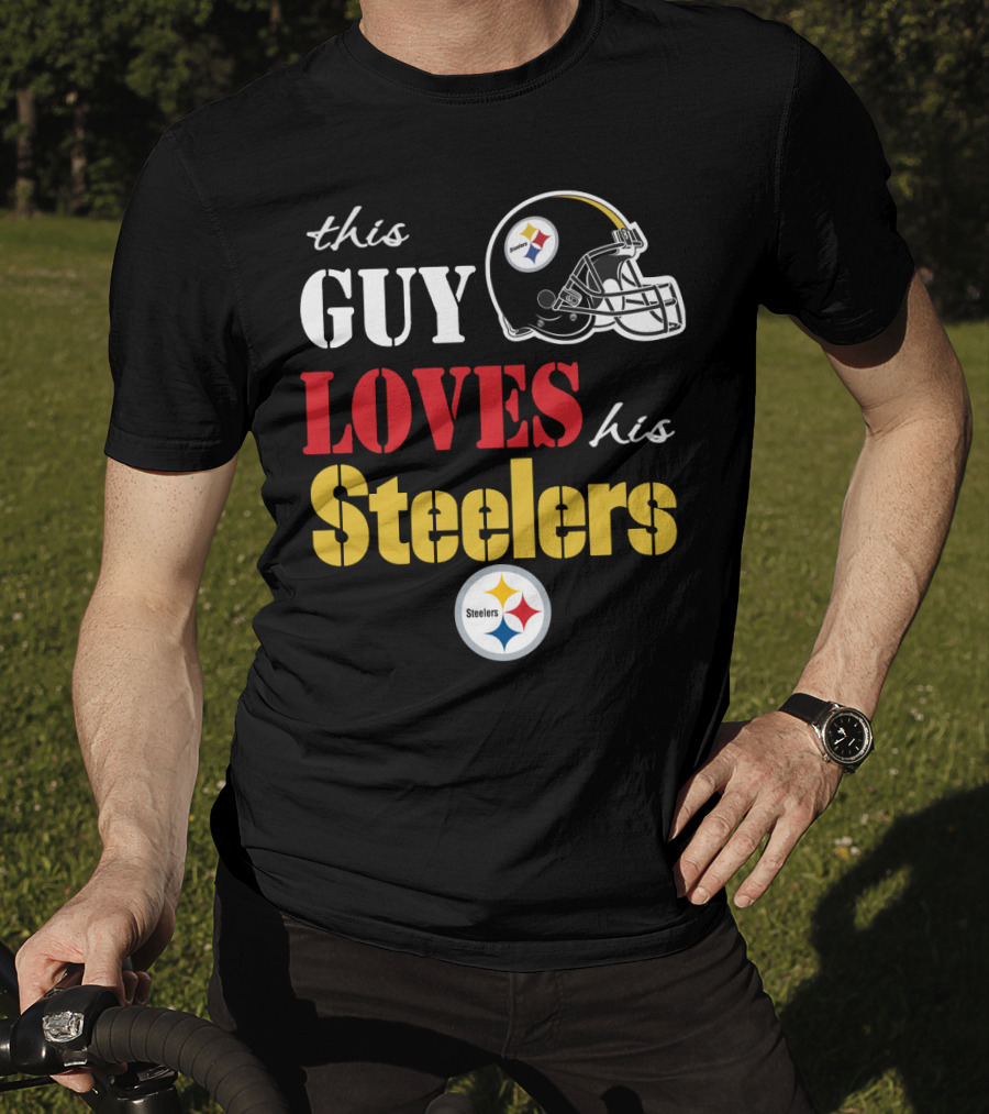 This Guy Loves His Steelers T-Shirt