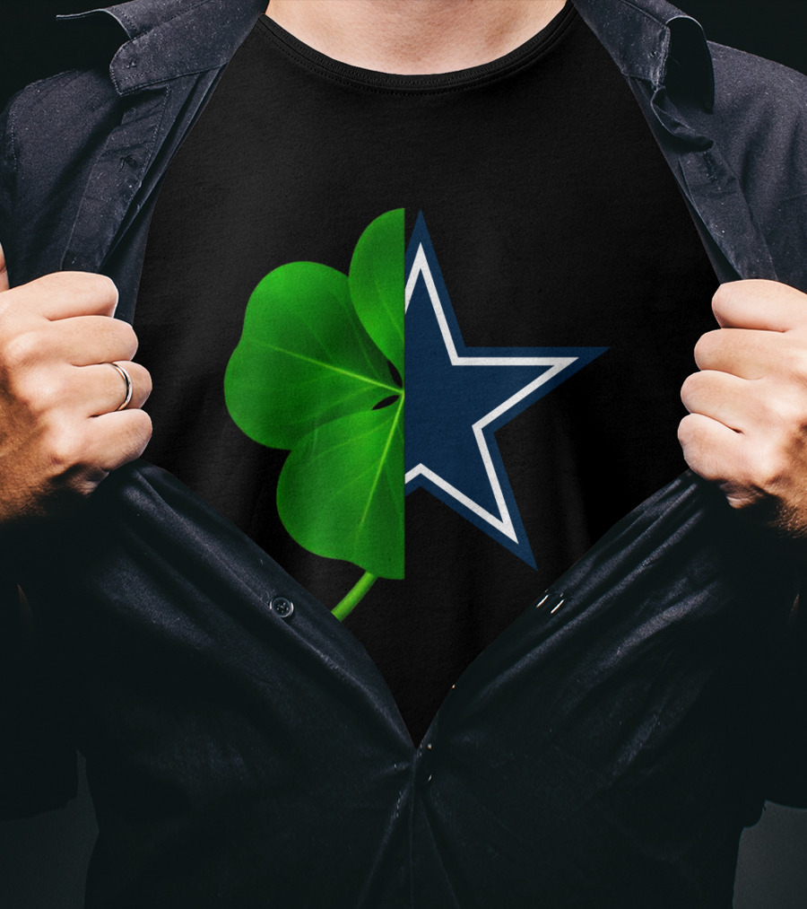 Dallas Cowboys Clover Star Fusion T-Shirt