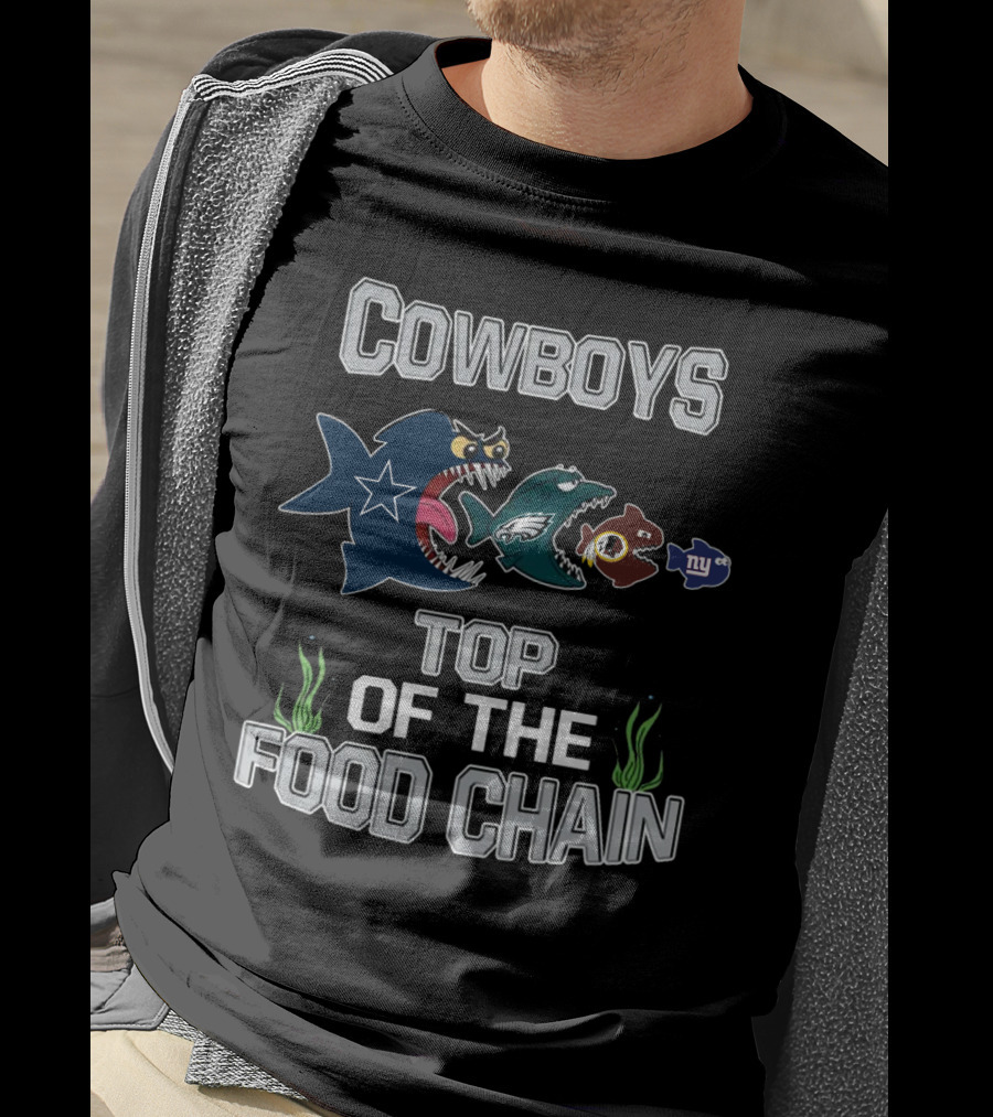 Cowboys Top Of The Food Chain T-Shirt