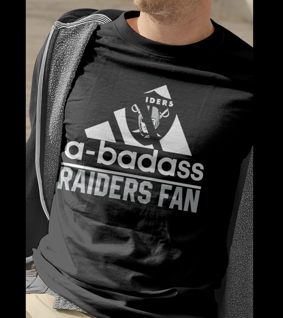 A-Badass Raiders Fan T-Shirt