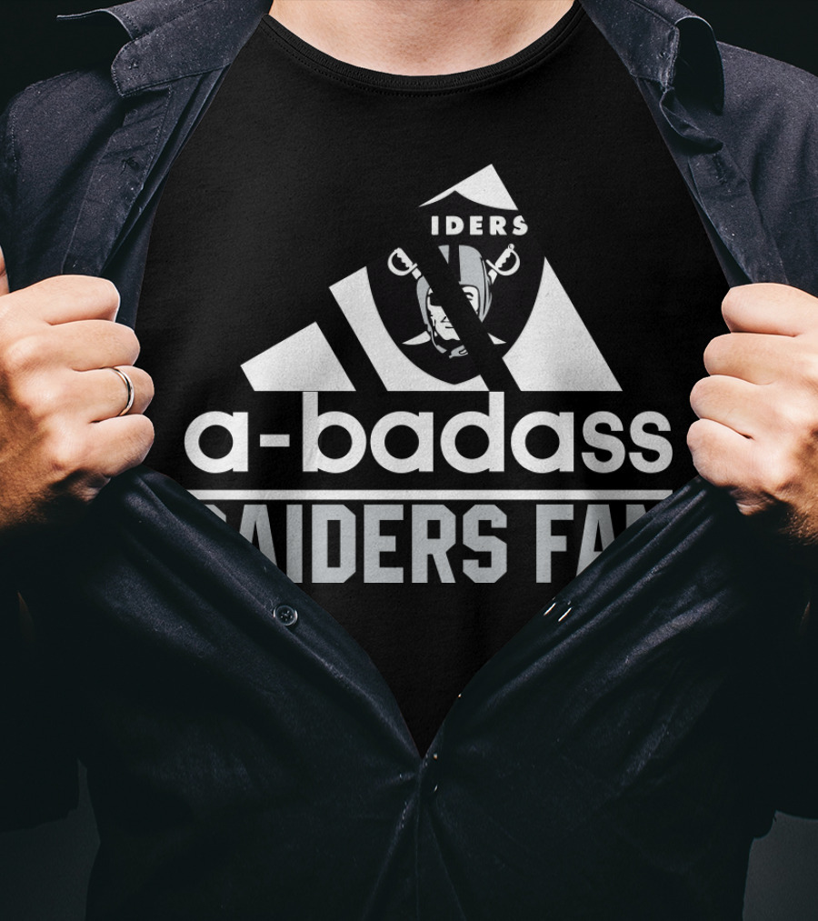 A-Badass Raiders Fan T-Shirt