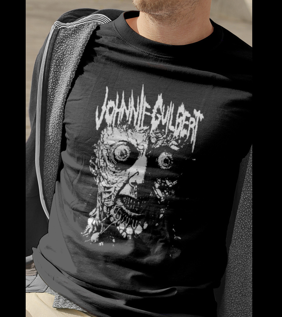 Johnnie Guilbert Haunted Soul Horror Face T-Shirt