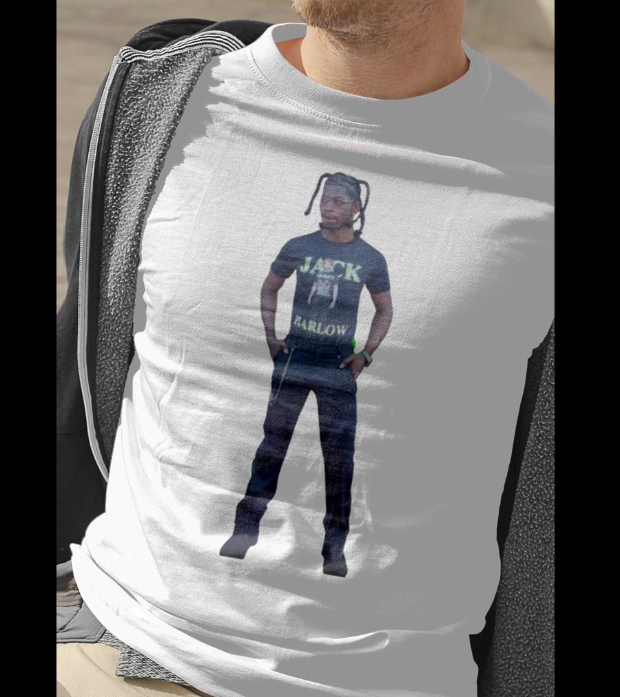 JACK HARLOW Lilnas Graphic Tee With Full Body Pose T-Shirt