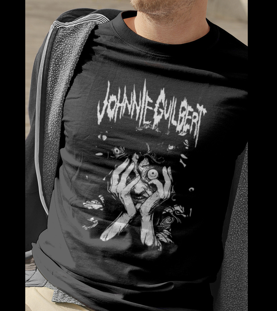 Johnnieguilbert Tortured Mind Eyes And Hands Horror T-Shirt