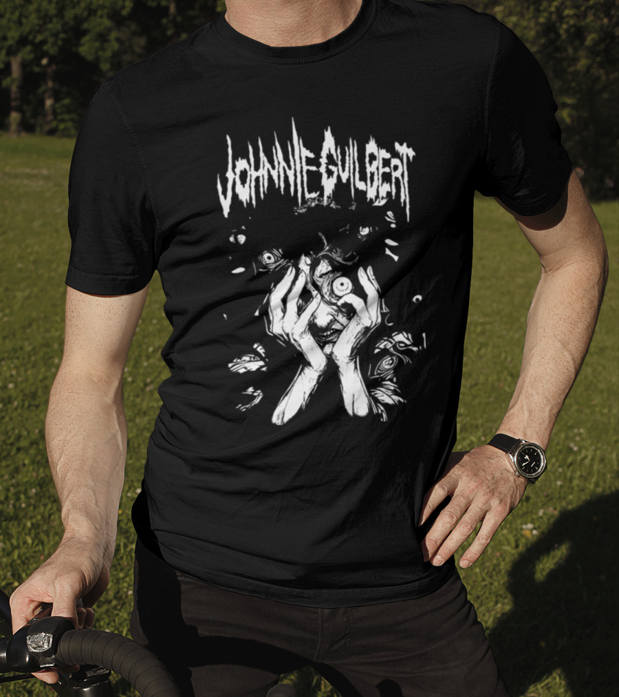 Johnnieguilbert Tortured Mind Eyes And Hands Horror T-Shirt
