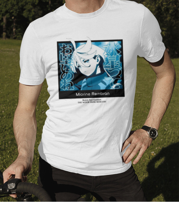 Miorine Rembran Mobile Suit Gundam The Witch From Mercury Anime Character T-Shirt