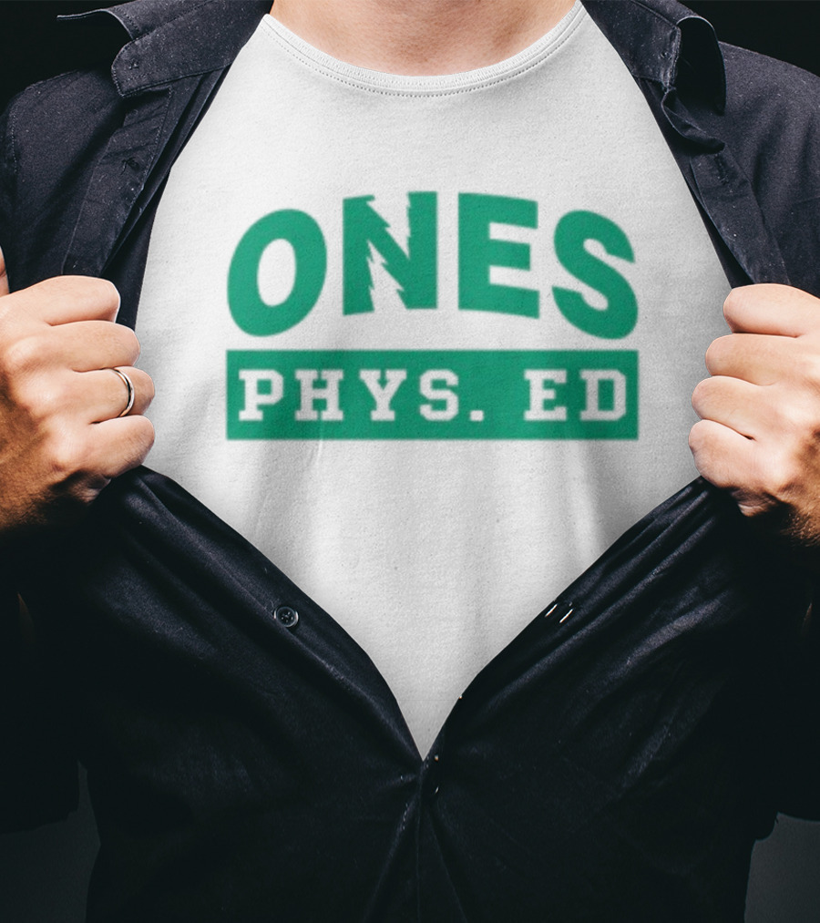 ONES Phys Ed Retro Sports Logo Vintage Gym T-Shirt