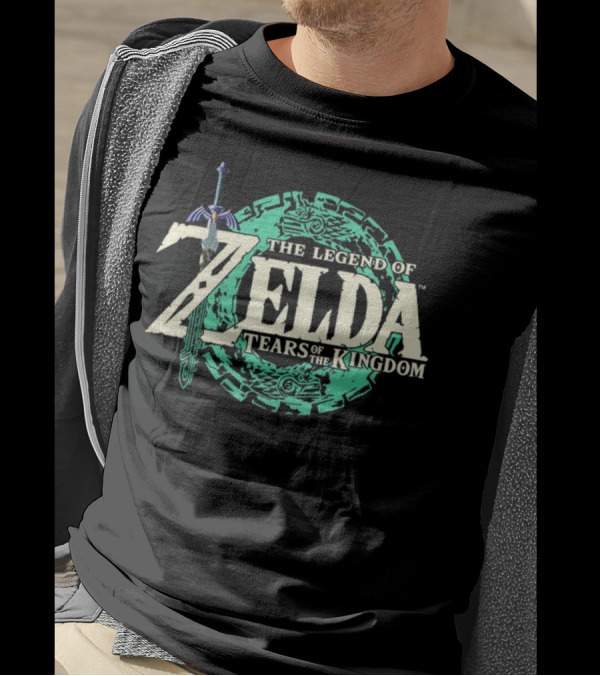 The Legend Of Zelda Tears Of The Kingdom Sword T-Shirt