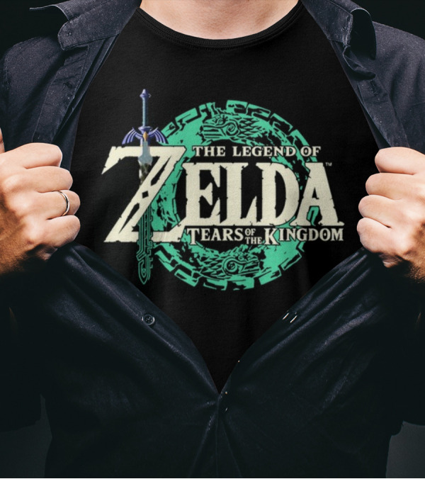 The Legend Of Zelda Tears Of The Kingdom Sword T-Shirt