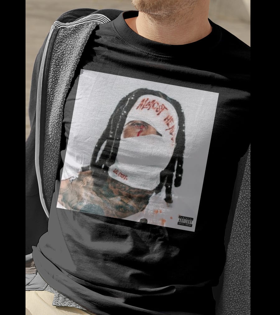 Lil Durk Almost Healed Bandaged Face Album T-Shirt