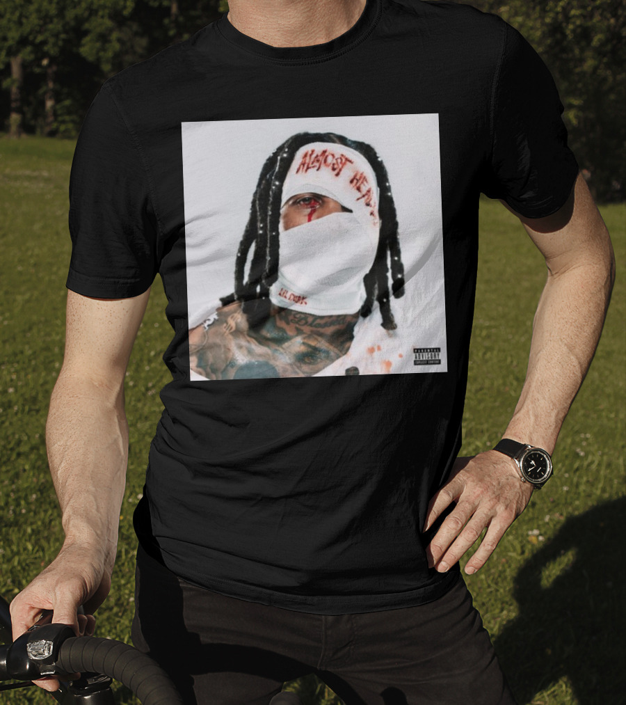 Lil Durk Almost Healed Bandaged Face Album T-Shirt