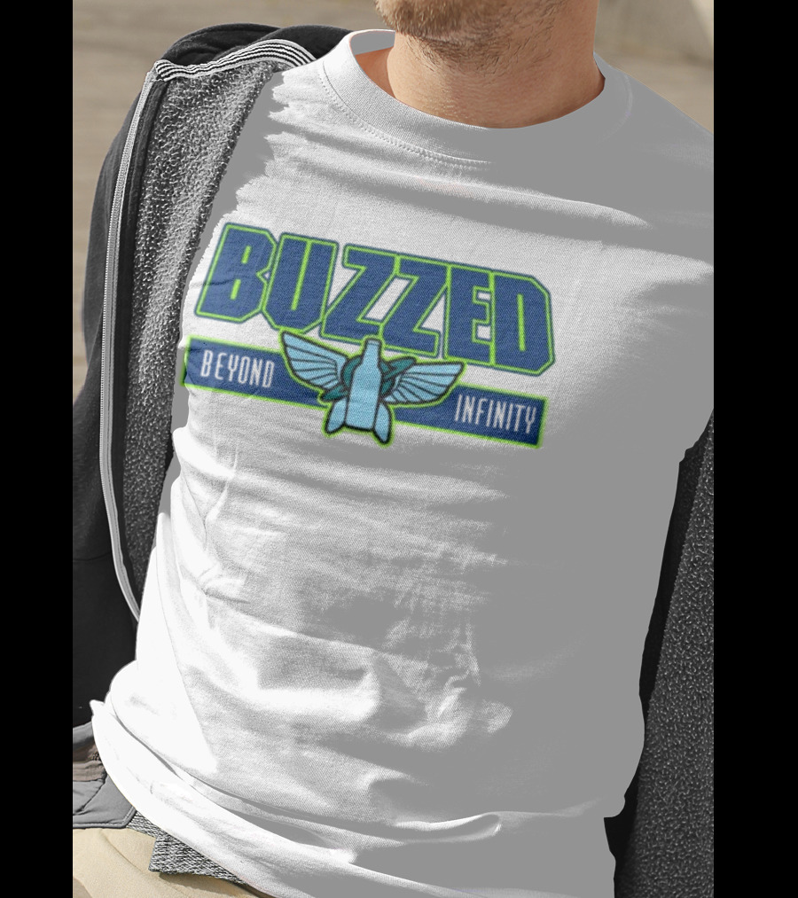 Buzzed Beyond Infinity Bottle With Wings T-Shirt