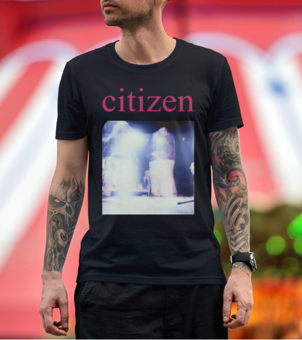 Premium T-Shirt: Citizen Blurred Stage Performance Image T-Shirt Citizen Blurred Stage Performance Image T-Shirt