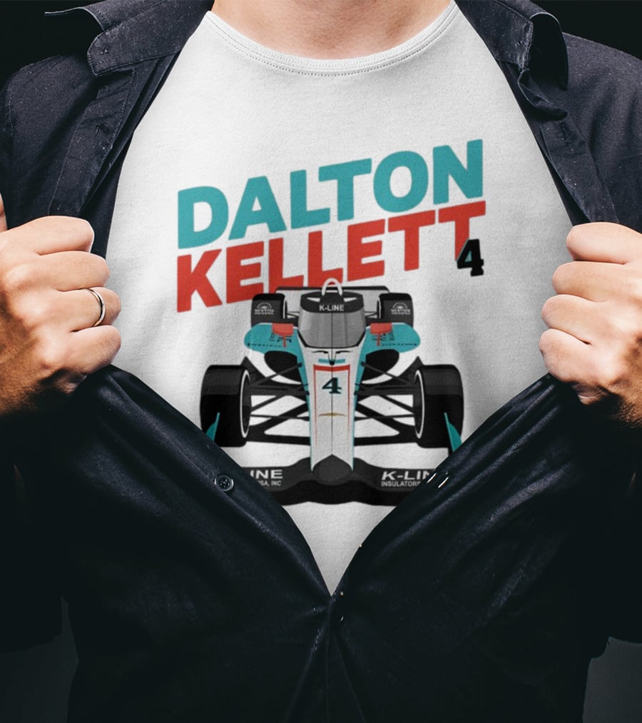DALTON KELLETT 4 K-LINE INSULATIONS USA INDYCAR T-Shirt
