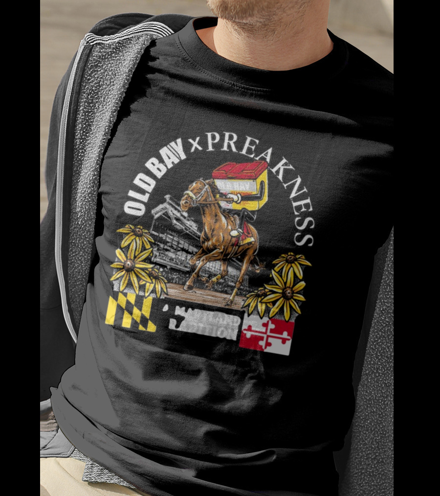 Old Bay X Preakness A Maryland Tradition T-Shirt