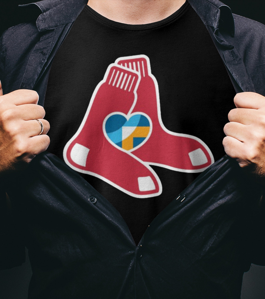 Red Sox Foundation Heart T-Shirt